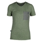 Biehler Gravel Fietsshirt Korte Mouwen Groen/Melange Dames