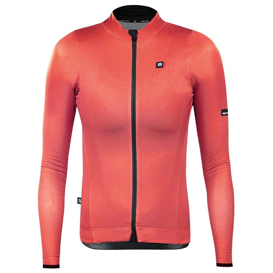 Biehler Signature³ Fietsshirt Lange Mouwen Coral Dames