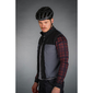 Biehler Gravel Fietsshirt Lange Mouwen Paars/Bruin Heren