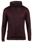 Biehler Gravel Zipped Hoodie Fietsjack Paars Heren