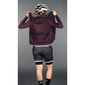 Biehler Gravel Zipped Hoody Fietsjack Paars Dames