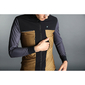 Biehler Gravel Insulated Fietsjack Bruin/Zwart/Grijs Dames