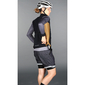 Biehler Gravel Insulated Fietsjack Bruin/Zwart/Grijs Dames