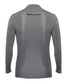 Biehler High Collar Seamless Ondershirt Lange Mouwen Grijs Heren