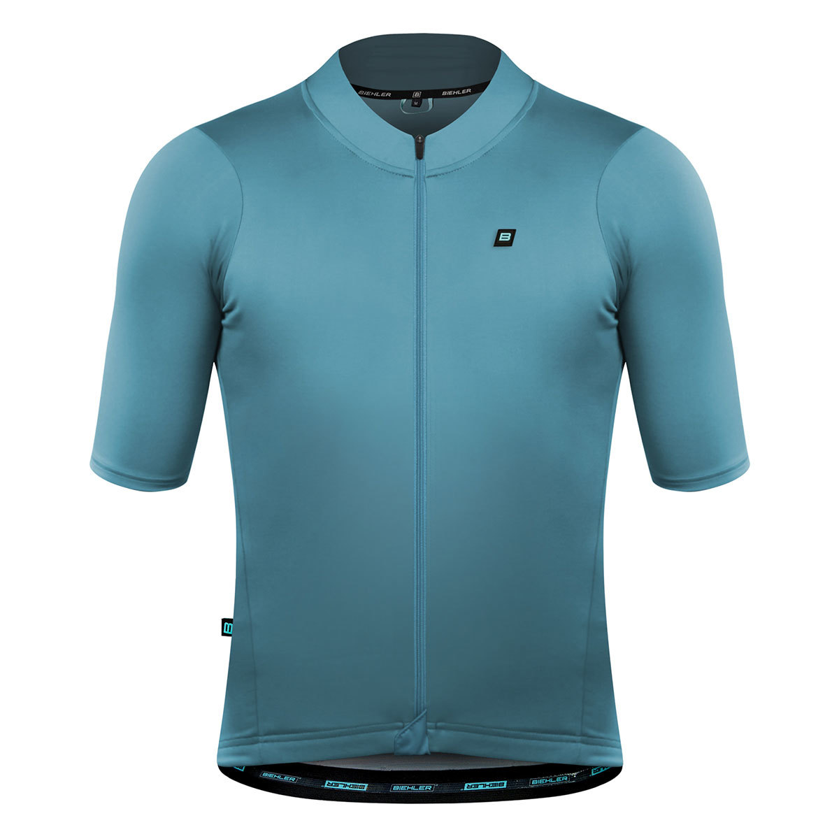 Biehler Essential Fietsshirt Korte Mouwen Donkerblauw Heren