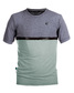 Biehler DSTNCE Gravel Fietsshirt Korte Mouwen Grijs/Groen Heren