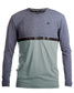 Biehler DSTNCE Gravel Fietsshirt Lange Mouwen Grijs/Groen Heren