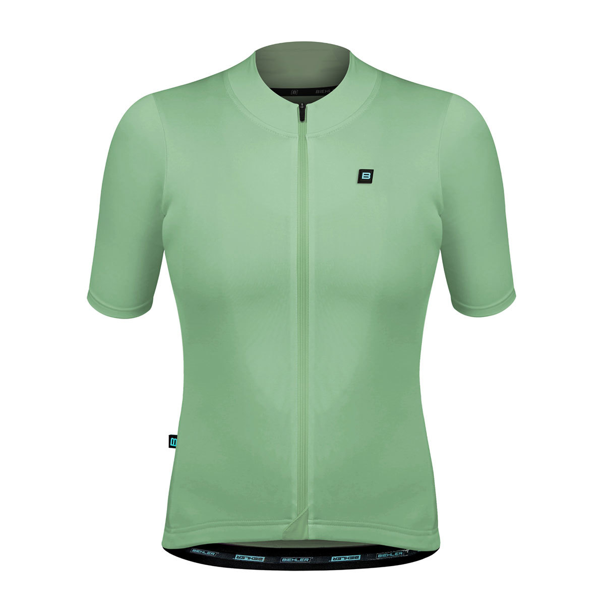 Biehler Essential Fietsshirt Korte Mouwen Donkergroen Dames