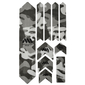 All Mountain Style Frame Guard XL Transparant/Camo Grijs
