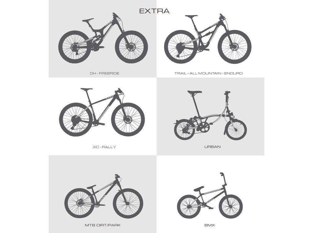 All Mountain Style Frame Guard XL Transparant/Zebraprint