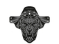 All Mountain Style Mud Guard Grijs/Tijgerprint