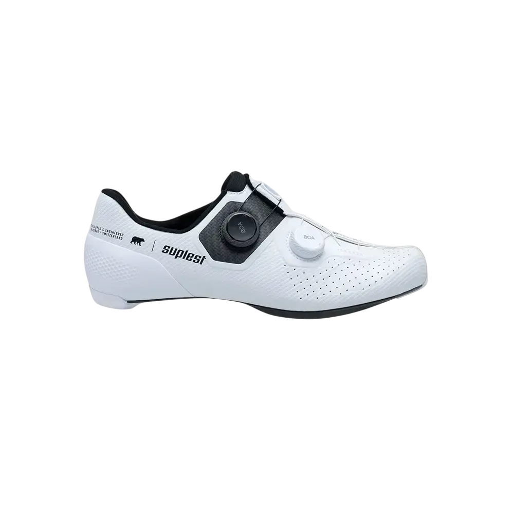 SUPLEST Road Pro Wielrenschoenen Wit Heren