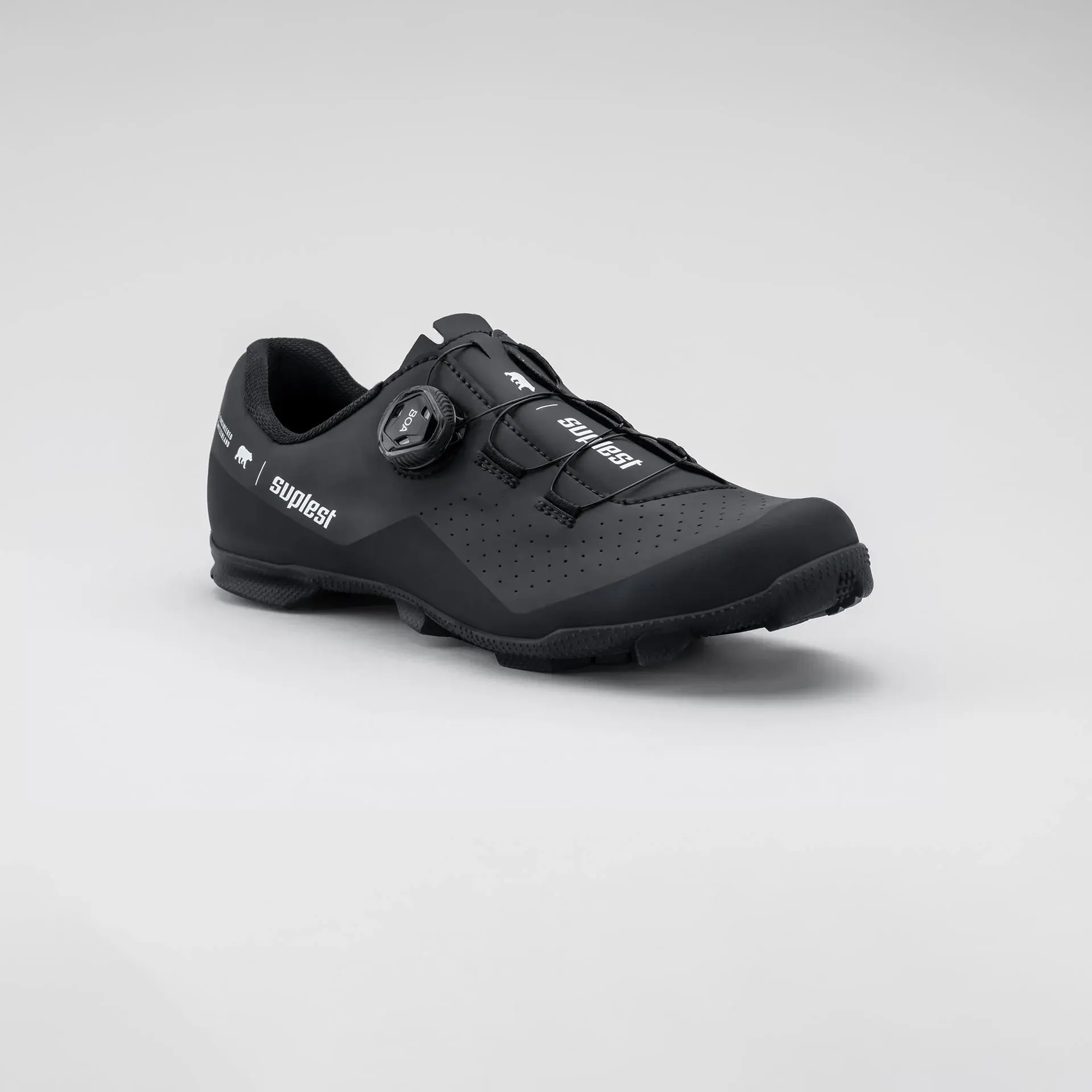 Suplest XC/Gravel Sport Mountainbike/Gravel Schoenen Zwart Heren