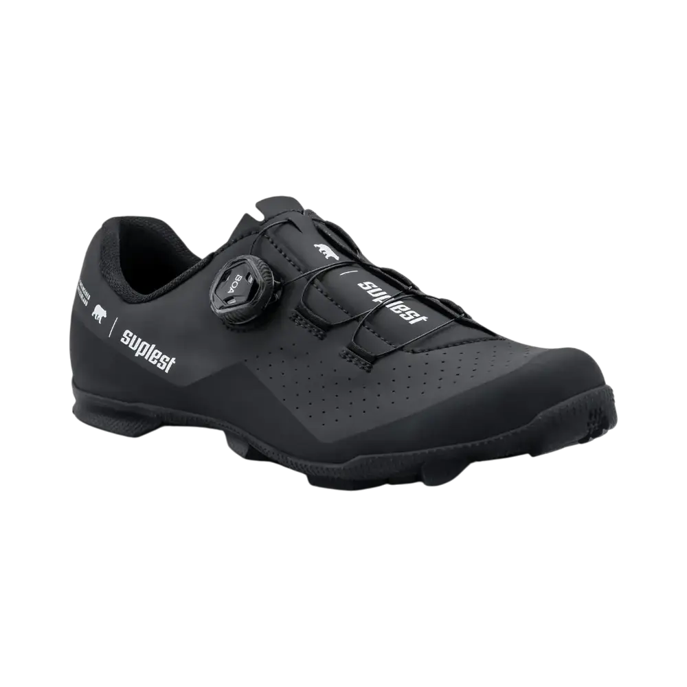 SUPLEST XC/Gravel Sport Mountainbike/Gravel Schoenen Zwart Heren