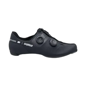 Suplest Road Pro Wielrenschoenen Zwart Heren
