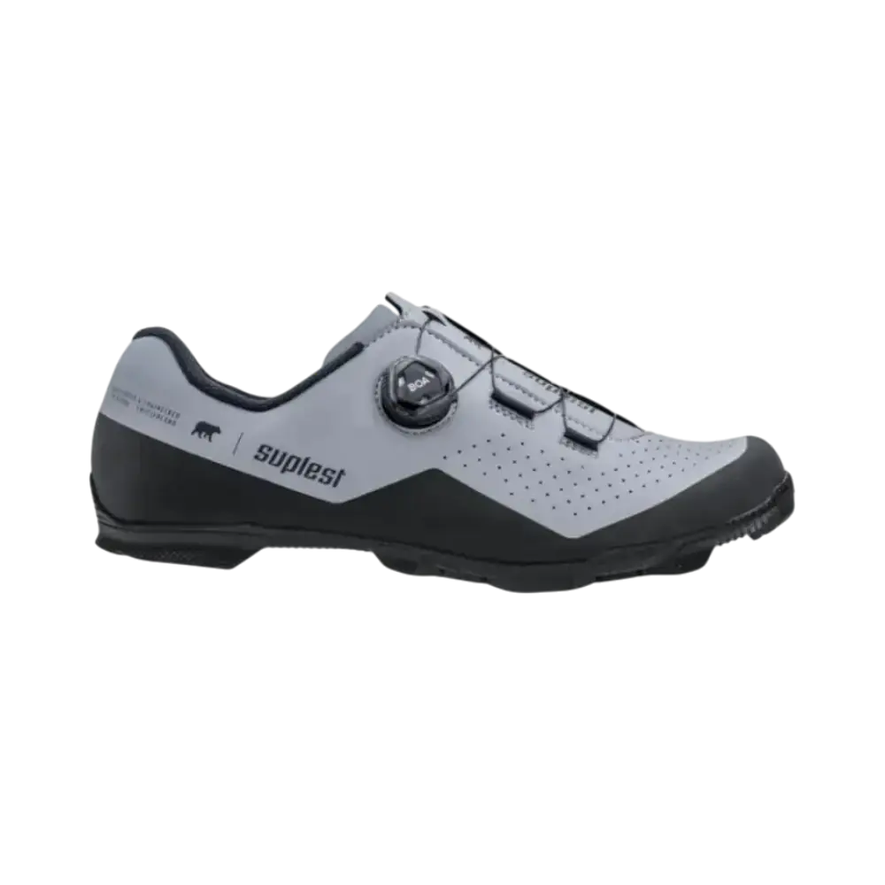 SUPLEST XC/Gravel Sport Mountainbike/Gravel Schoenen Grijs Heren