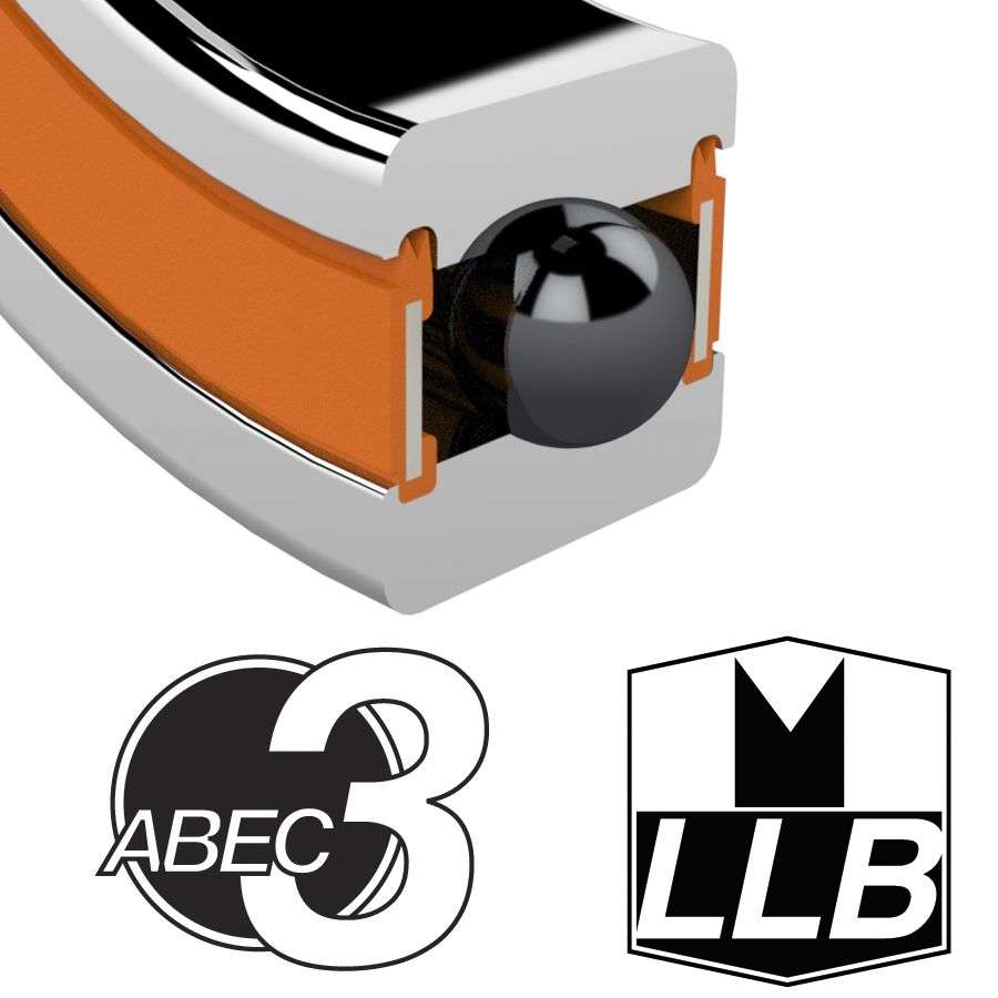 Enduro Bearings 2RS ABEC 3 Lager