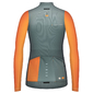 Gobik Cobble Fietsshirt Lange Mouwen Oranje/Grijs Dames