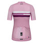 Gobik Stark Fietsshirt Korte Mouwen Roze/Wit Dames