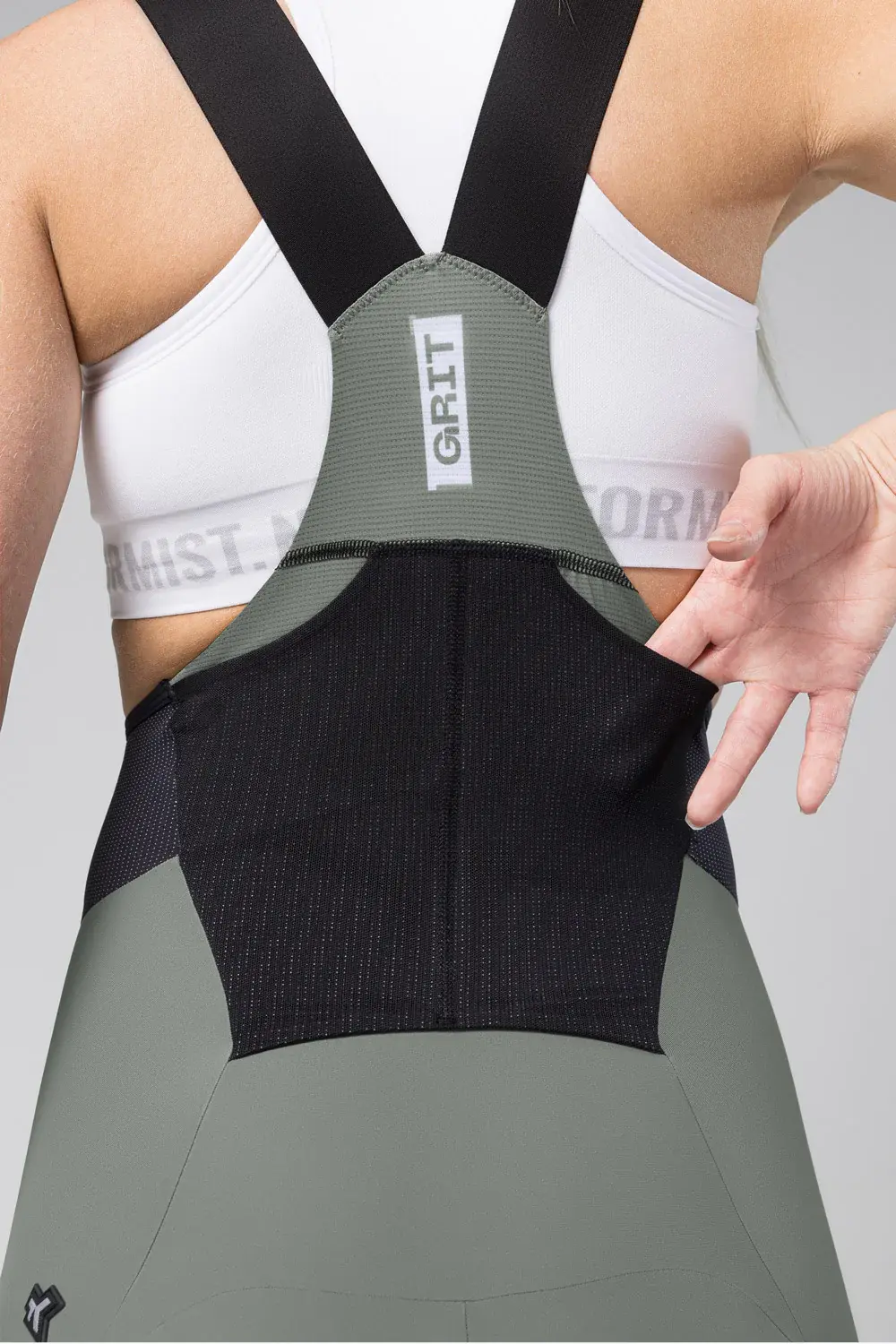 Gobik Unity Grit 2.0 K9 Fietsbroek Kort Groen Dames