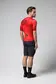 Gobik Stark Fietsshirt Korte Mouwen Rood/Rood Heren