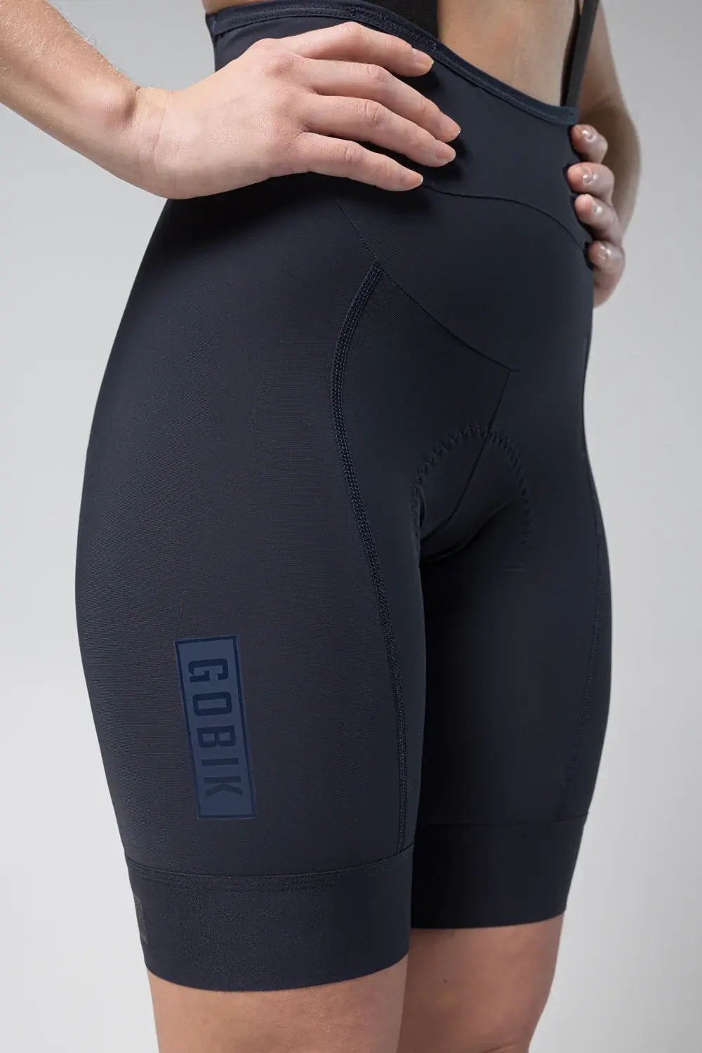 Gobik Unity Matt Fietsbroek Kort K9 Fietsbroek Kort Blauw Dames
