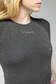 Gobik Limber Skin Ondershirt Korte Mouwen Grijs Dames