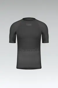 Gobik Limber Skin Ondershirt Korte Mouwen Grijs Heren