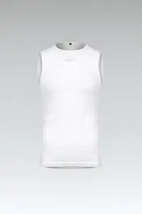 Gobik Limber Skin Ondershirt Zonder Mouwen Wit Heren