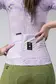 Gobik Stark Fietsshirt Korte Mouwen Paars/Lila Dames