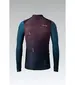 Gobik Hyder Fietsshirt Lange Mouwen Paars/Blauw Heren