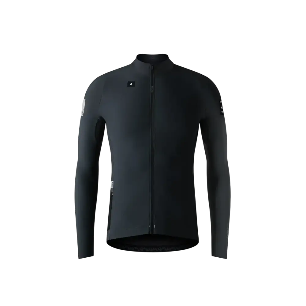 GOBIK Pacer Solid 2.0 Fietsshirt Lange Mouwen Zwart Heren