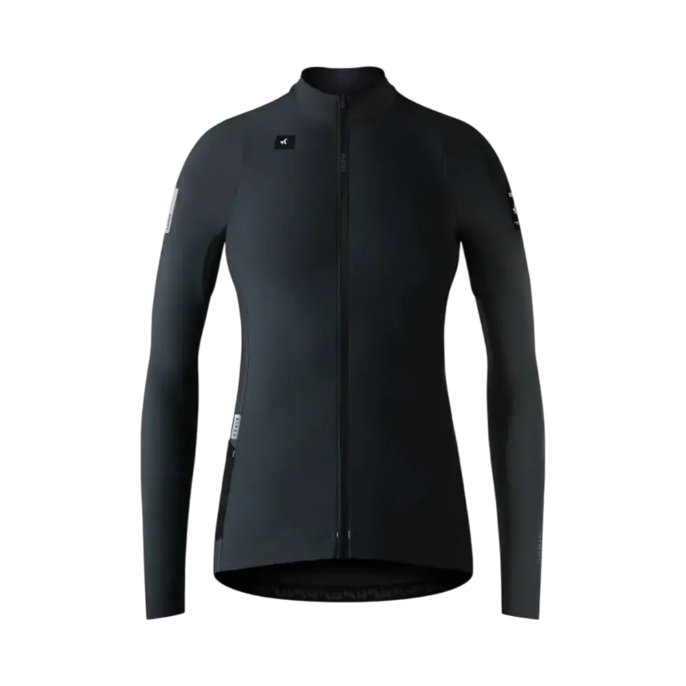 GOBIK Pacer Solid 2.0 Fietsshirt Lange Mouwen Zwart Dames