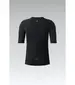 Gobik Merino Winter Ondershirt Korte Mouwen Zwart Heren