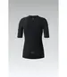 Gobik Merino Winter Ondershirt Korte Mouwen Zwart Dames