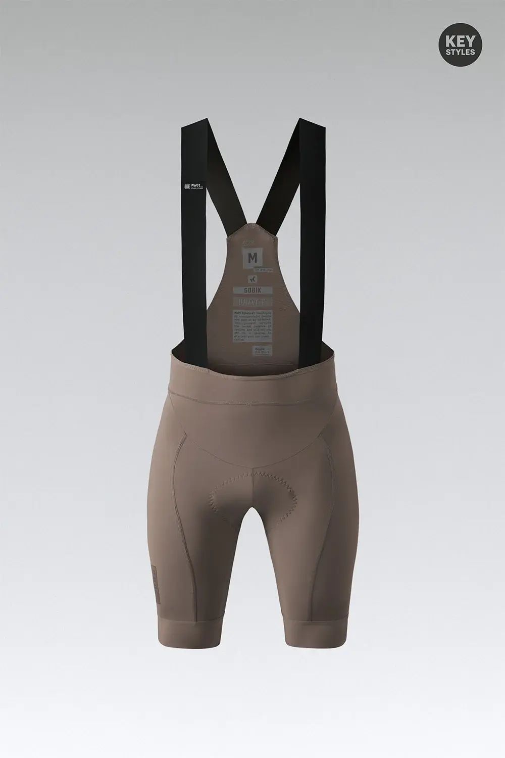 Gobik Matt 2.0 K9 Fietsbroek Kort Bruin Dames