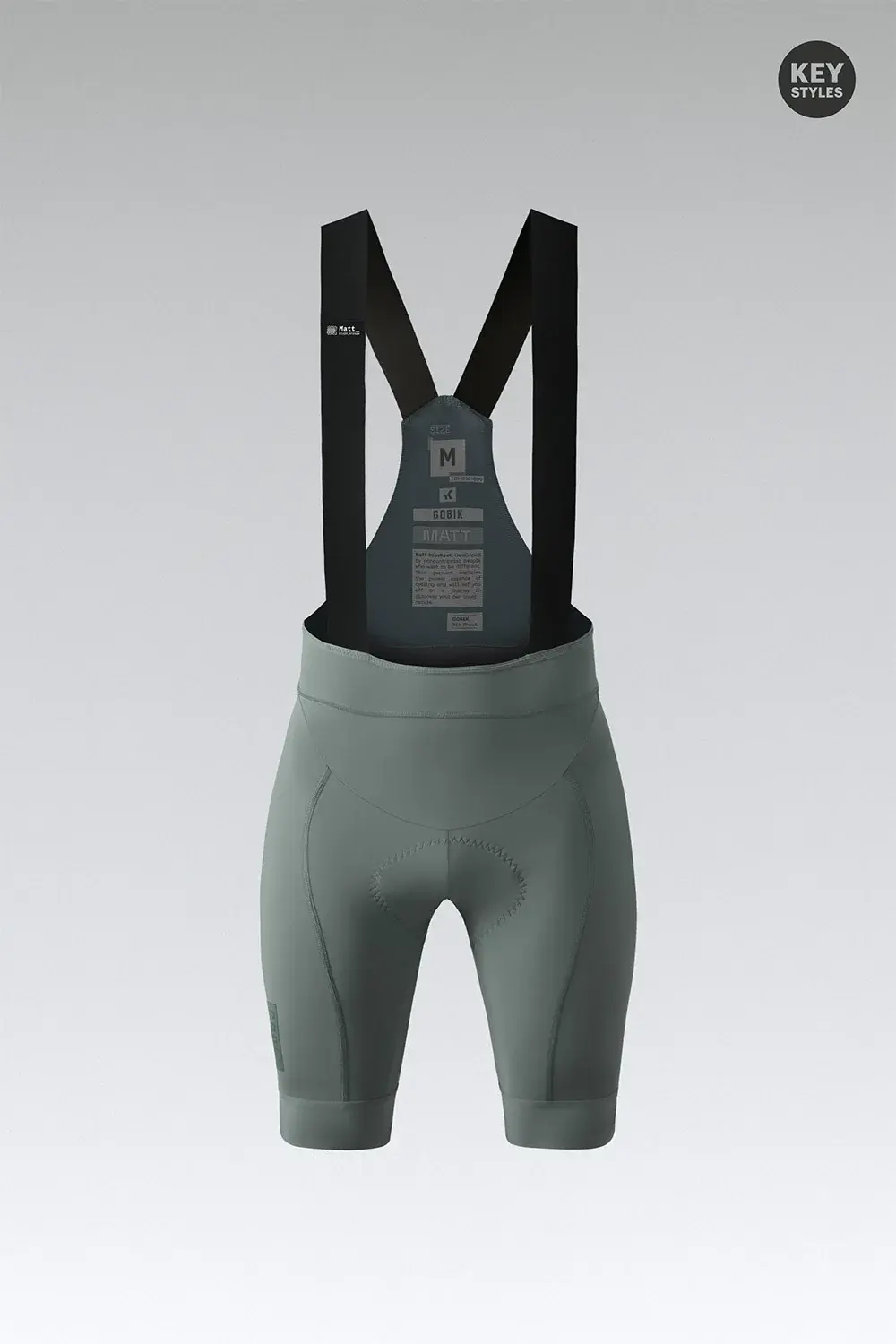 Gobik Matt 2.0 K9 Fietsbroek Kort Grijs/Blauw Dames