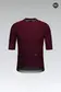 Gobik Attitude 2.0 Fietsshirt Korte Mouwen Donkerrood Heren