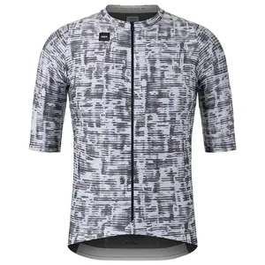Gobik Attitude 2.0 Fietsshirt Korte Mouwen Bruin/Wit Heren