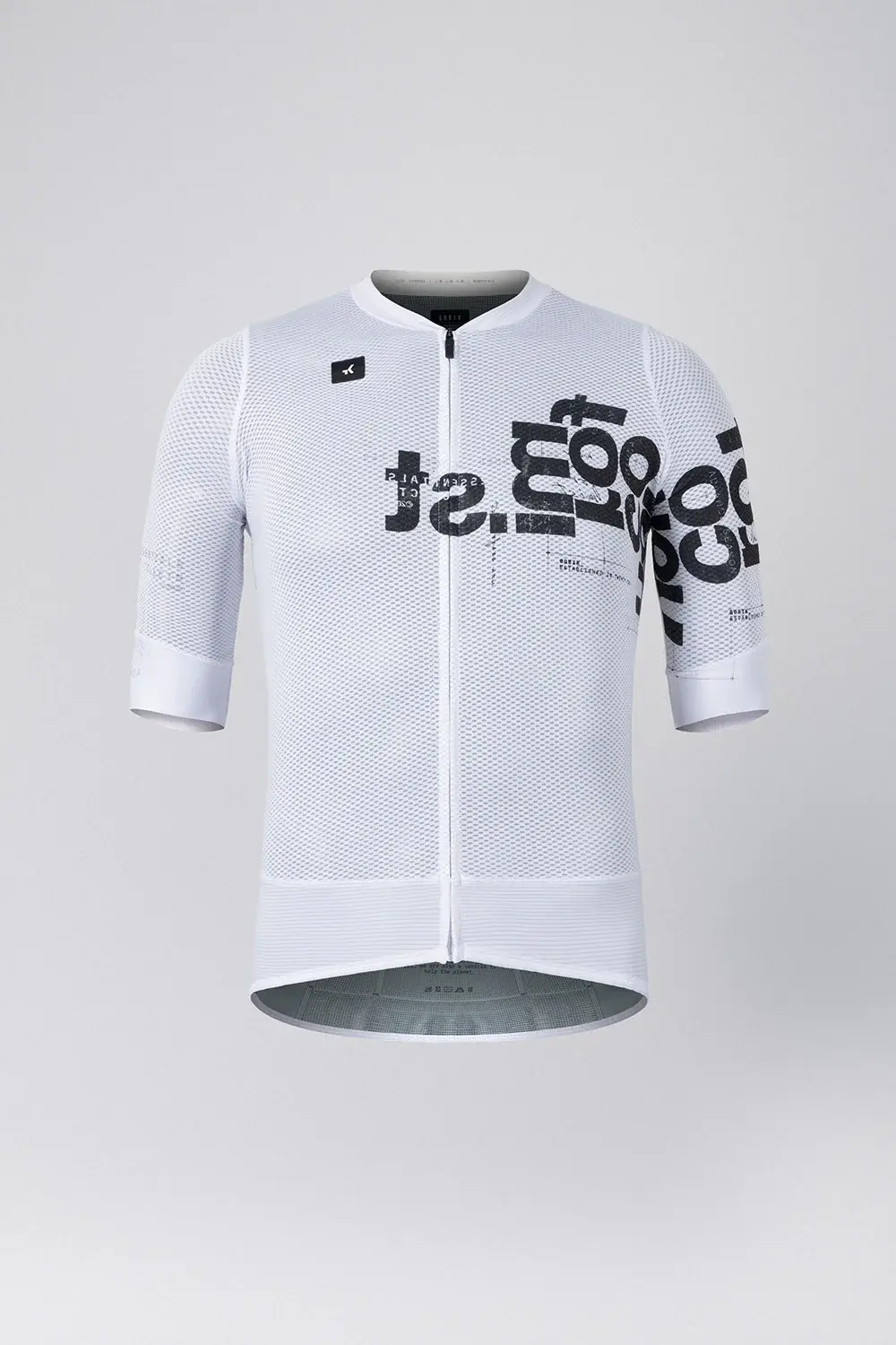 Gobik Unity Carrera 2.0 Fietsshirt Korte Mouwen Wit/Zwart