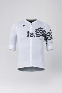 Gobik Unity Carrera 2.0 Fietsshirt Korte Mouwen Wit/Zwart