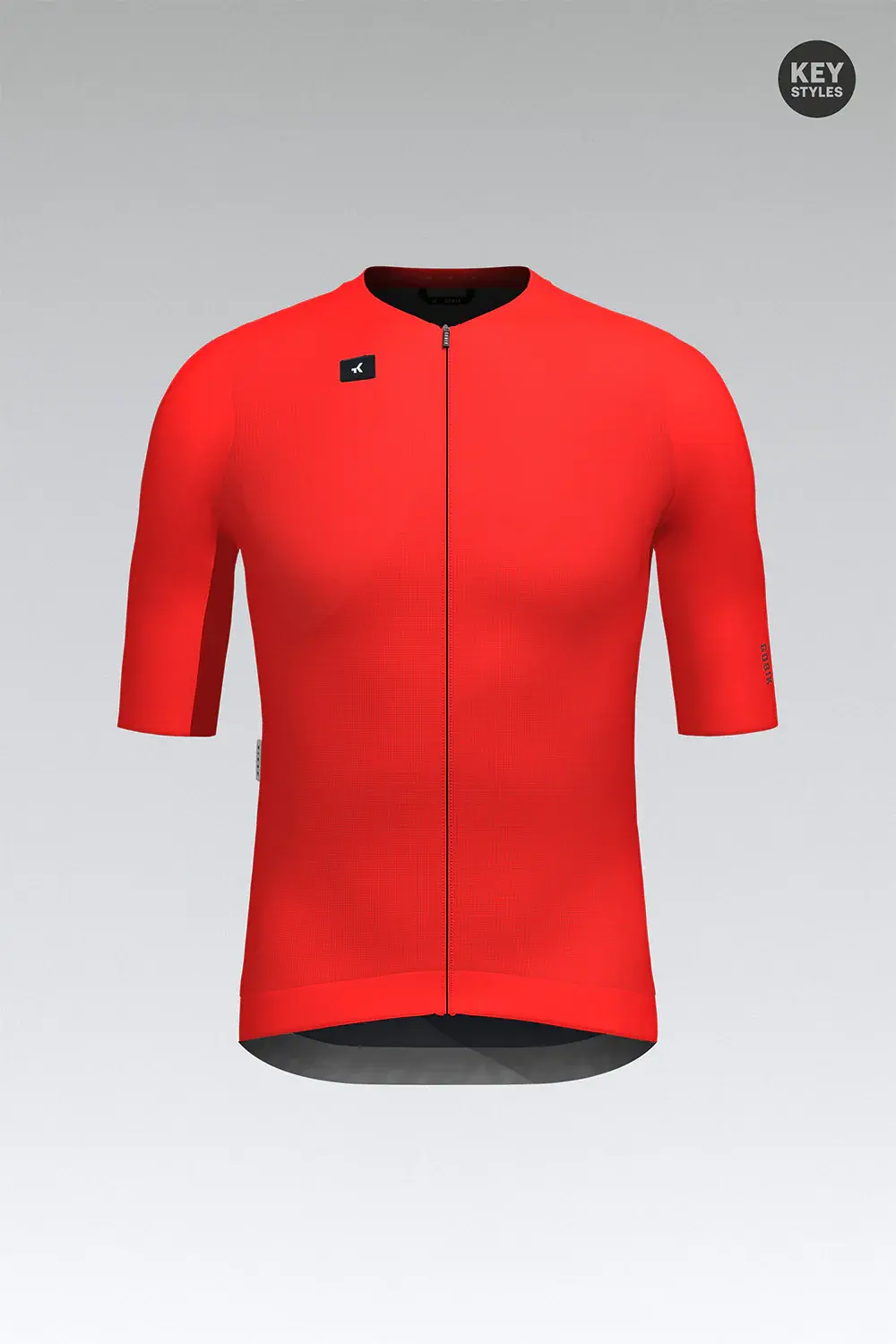 Gobik CX Solid Fietsshirt Korte Mouwen Rood