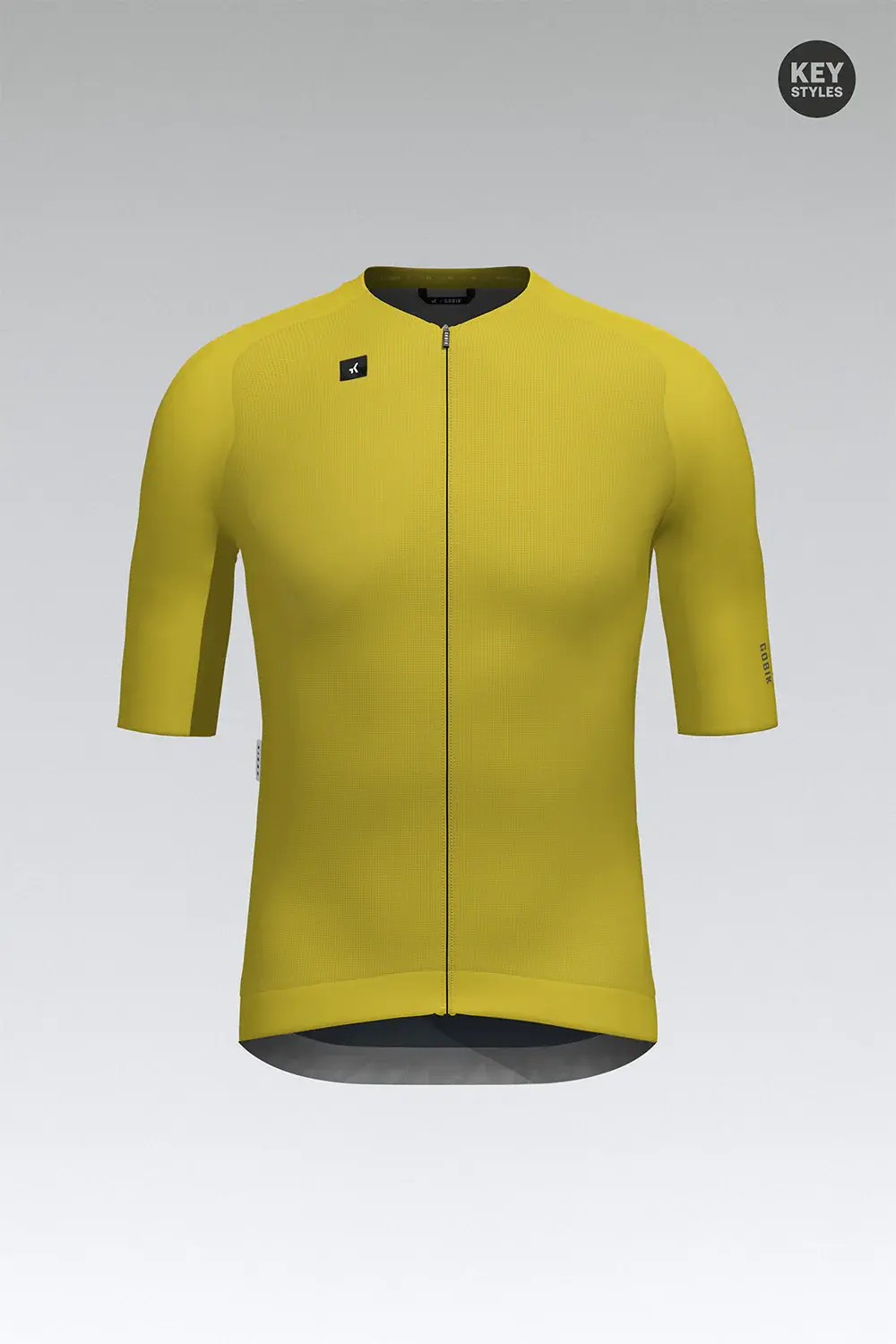 Gobik CX Solid Fietsshirt Korte Mouwen Geel