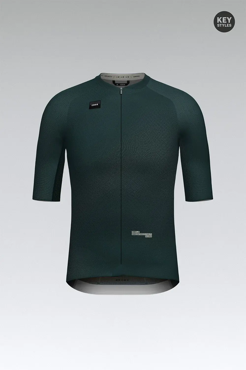 Gobik Infinity Fietsshirt Korte Mouwen Groen