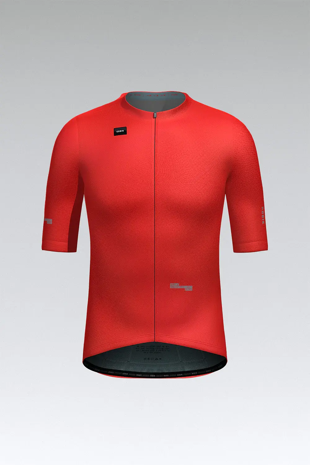 Gobik Stark Fietsshirt Korte Mouwen Rood/Grijs Heren