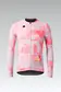 Gobik Vanquish Fietsshirt Lange Mouwen Roze/Beige