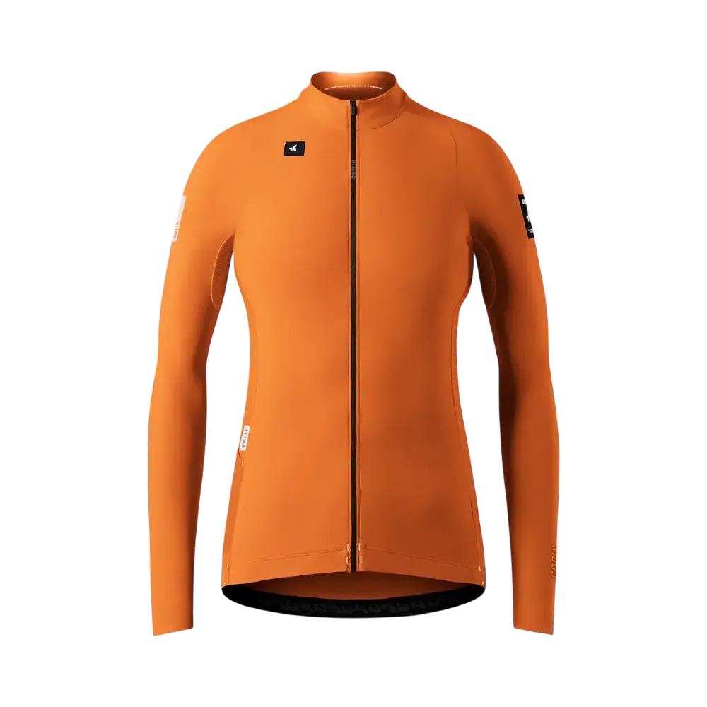 GOBIK Pacer Solid 2.0 Fietsshirt Lange Mouwen Oranje Dames