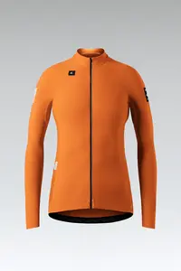 Gobik Pacer Solid 2.0 Fietsshirt Lange Mouwen Oranje Dames