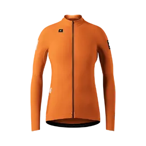 Gobik Pacer Solid 2.0 Fietsshirt Lange Mouwen Oranje Dames