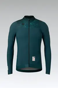 Gobik Hyder Blend 2.0 Fietsshirt Lange Mouwen Groen Heren